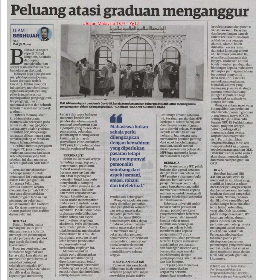 Artikel Surat Khabar Berkaitan Dengan Pemakanan Di Malaysia