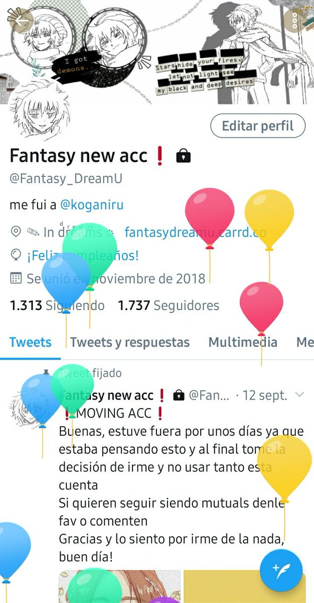 Que raro no usar esta cuenta, me da algo de nostalgia ya que me encanto este layout
Solo venía de paso, regreso a la mejor