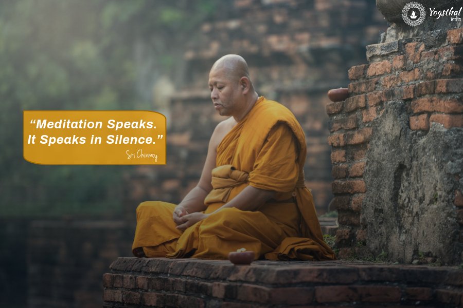 YogsthalI's tweet photo. #TuesdayThoughts

"Meditation Speaks, 
It Speaks in silence 

#TuesdayMorning #morningmotivation #vibes #yoga #meditation #health https://t.co/Bf5cSFCvLa