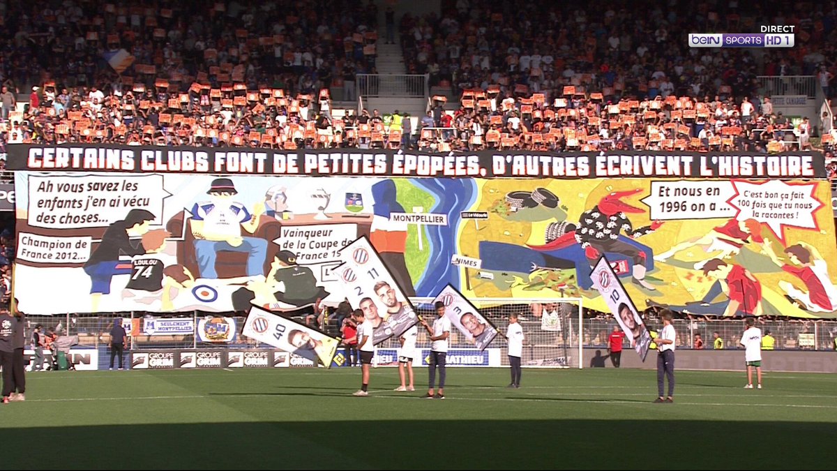 2- 1996, le graal nimoisLe supporter nimois a des références sportives d'un autre millénaire. La encore, pas de mépris. N'oubliez pas que Nimes jouait contre Pacy/Eure quand Montpellier devenait champion de France.