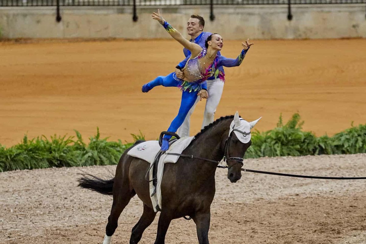 #68Equestrian Vaulting (gymnastics on a horseback) was part of the Olympic program only once, in 1920. Daniel Bouckeart won both the individual and the team events - since both were held within an hour of each other, he has the shortest OLY career amongst 2-time gold medalists