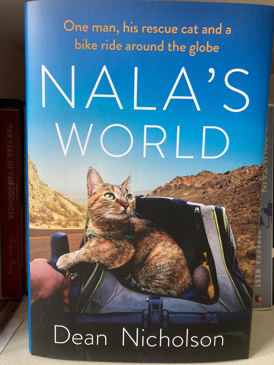 Happy new adventure Dean and Nala!  So excited for your first book journey <a href="/1bike1world/">Julian</a> <a href="/garryj123/">Garry Jenkins</a> <a href="/LesleyThorne1/">Lesley Thorne</a> <a href="/EmmaPublicity/">Emma Knight</a> <a href="/HodderBooks/">Hodder & Stoughton (no longer active)</a> <a href="/HodderNonFic/">Hodder Non-Fiction</a> <a href="/GrandCentralPub/">Grand Central Pub</a>