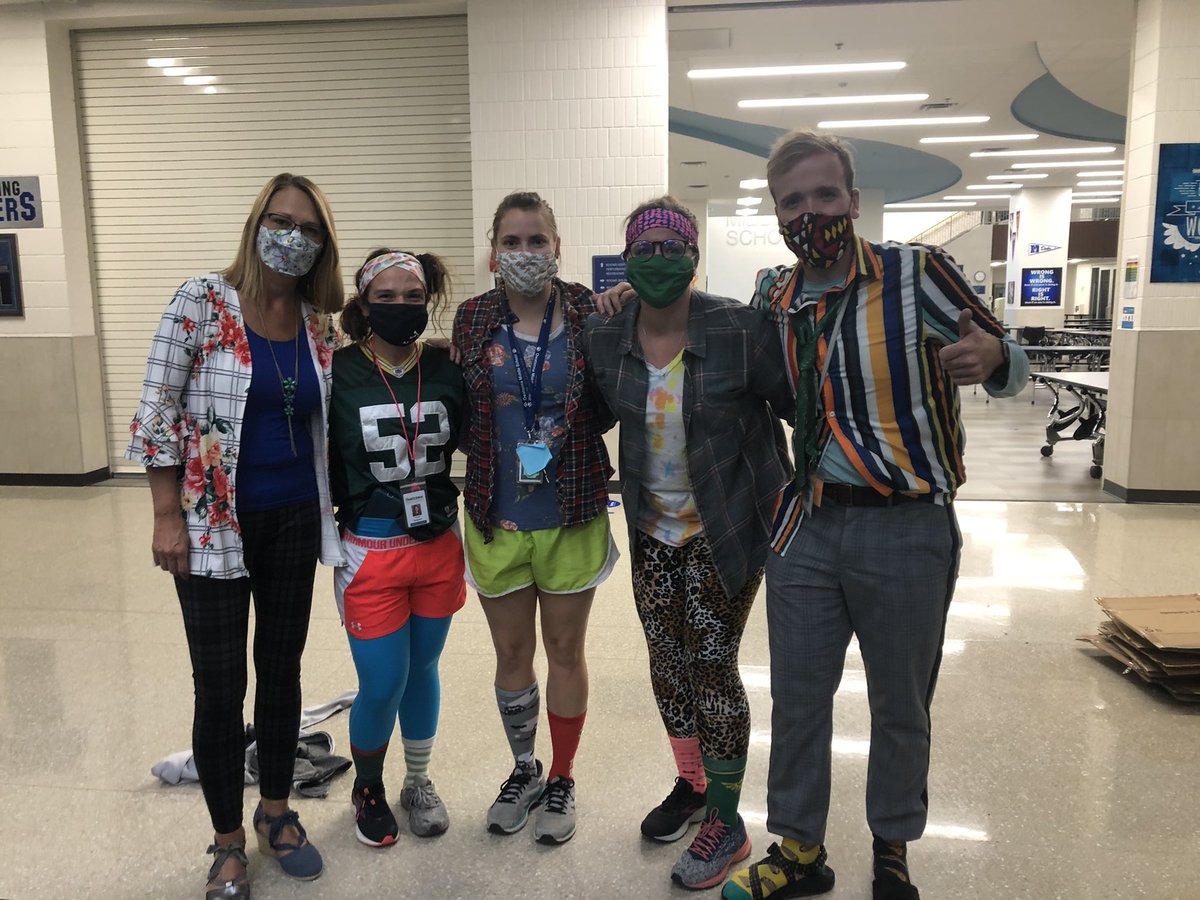 OmsStud's tweet photo. Super fun Mix &amp; Match day at @Owatonna_MS today! More fun tomorrow with Husky Day - blue, silver, and white! #hoco2020 https://t.co/NYHjSkVvnO