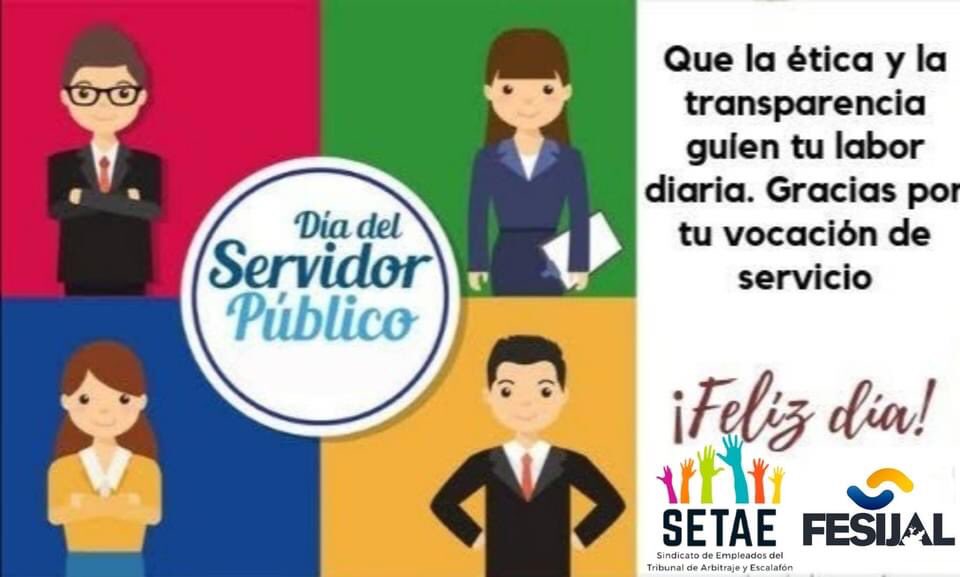 SETAEJAL's tweet photo. ¡Feliz día del servidor público! https://t.co/NxNA7aJLvz