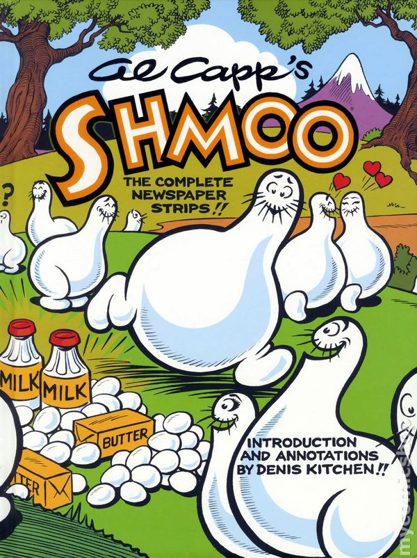 Let's talk about the Shmoo, and how it's become part of multiple fields of science & medicine as well as being a global cultural phenomenon.It was a creature invented in 1948 by cartoonist Al Capp for his Li'l Abner comic strip. They lived in the "Valley of the Shmoon".