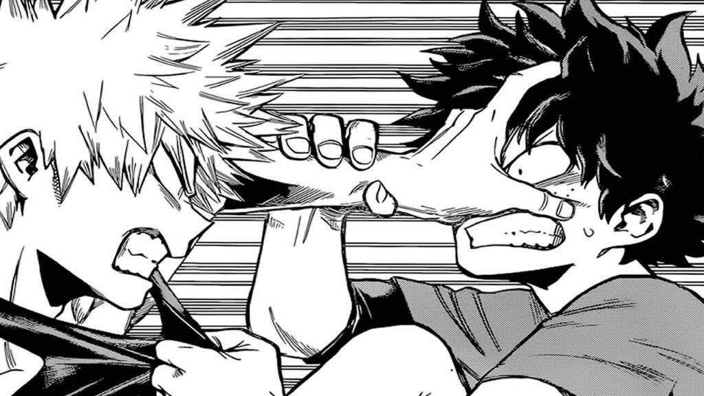 the thing that really gets me about their relationship is how much they’ve both accepted the other in his life as an inevitability. izuku, admittedly, more-so — he’s been consistently committed to attempting to better their relationship.