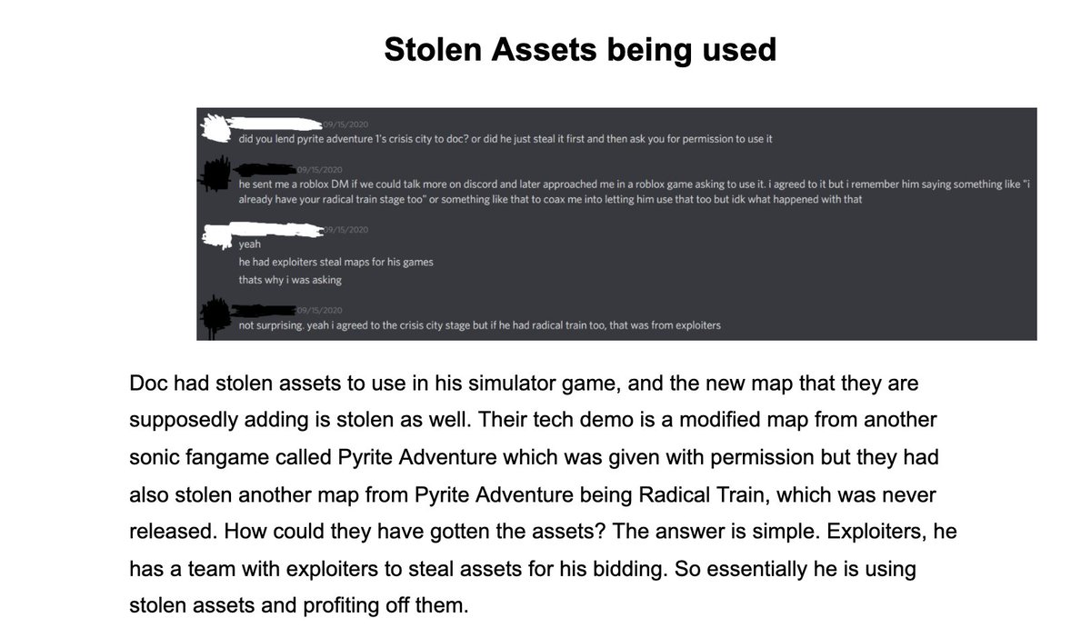 Let's get to the asset stealing part.. Roctor is so lazy and so untalented he has to steal maps from other hardworking developers! Wow! Not surprised, mans fingers too fat to guide his cursor to studio :) Oh, let's talk about the fake fundraiser/patreon!