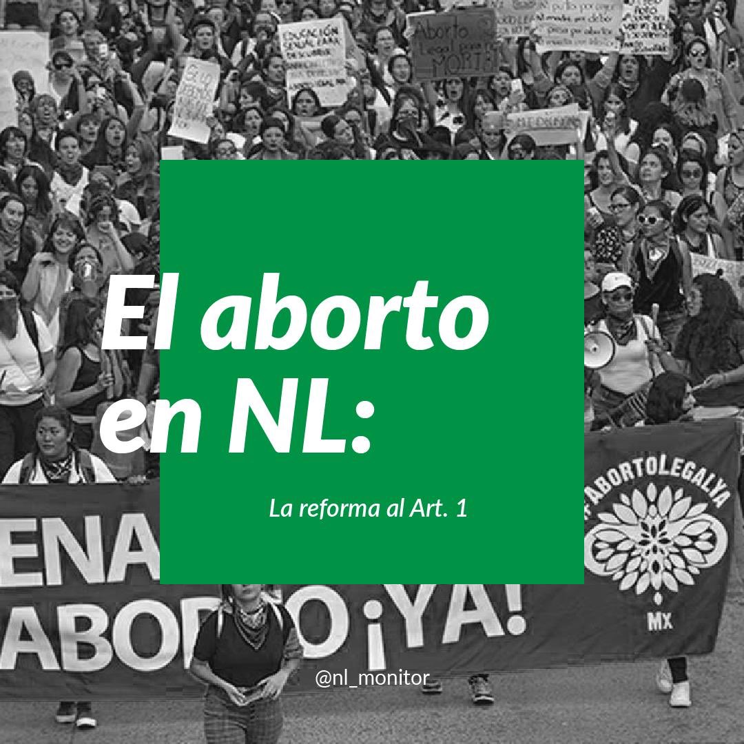 nl_monitor's tweet photo. En el marco del Día de Acción Global por un aborto Legal y Seguro, Monitor NL recuerda la votación del 6 de marzo de 2019 referente a la reforma del Art. 1 de la Constitución del Estado. Abrimos Hilo⬇️
#MonitorNL #CongresoNL https://t.co/R74kcONxW8