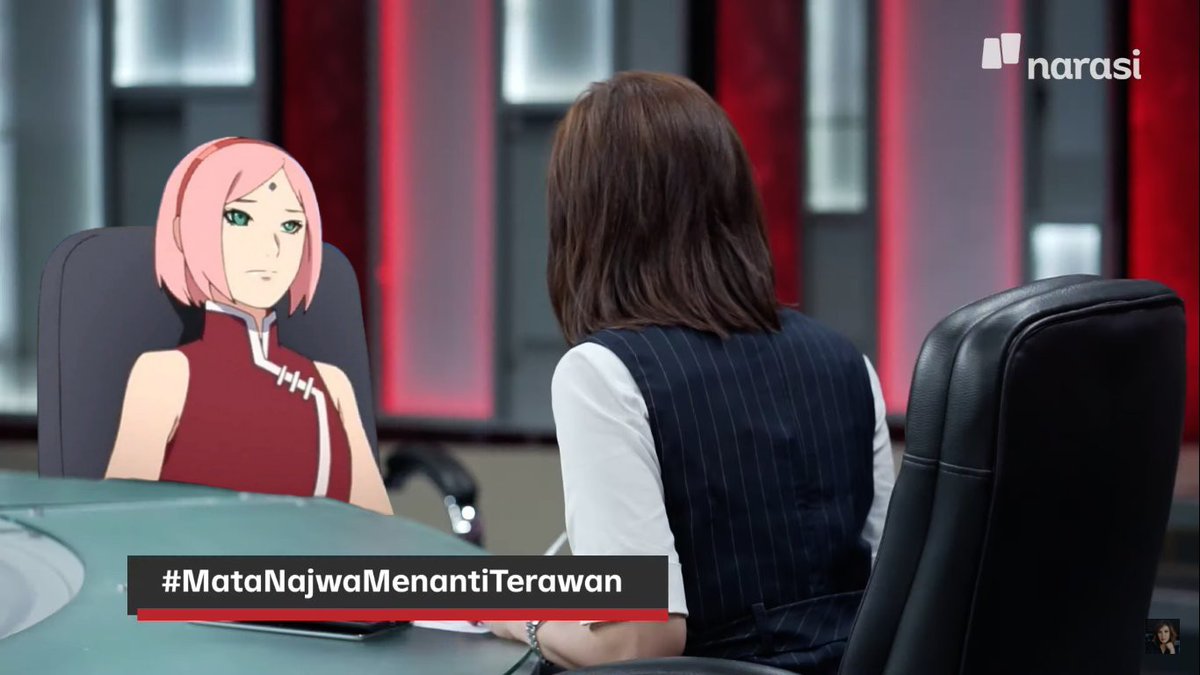 Menkes Konoha, Sakura Uchiha menggantikan Mr. Cloudest untuk diwawancarai mba Nana teme!