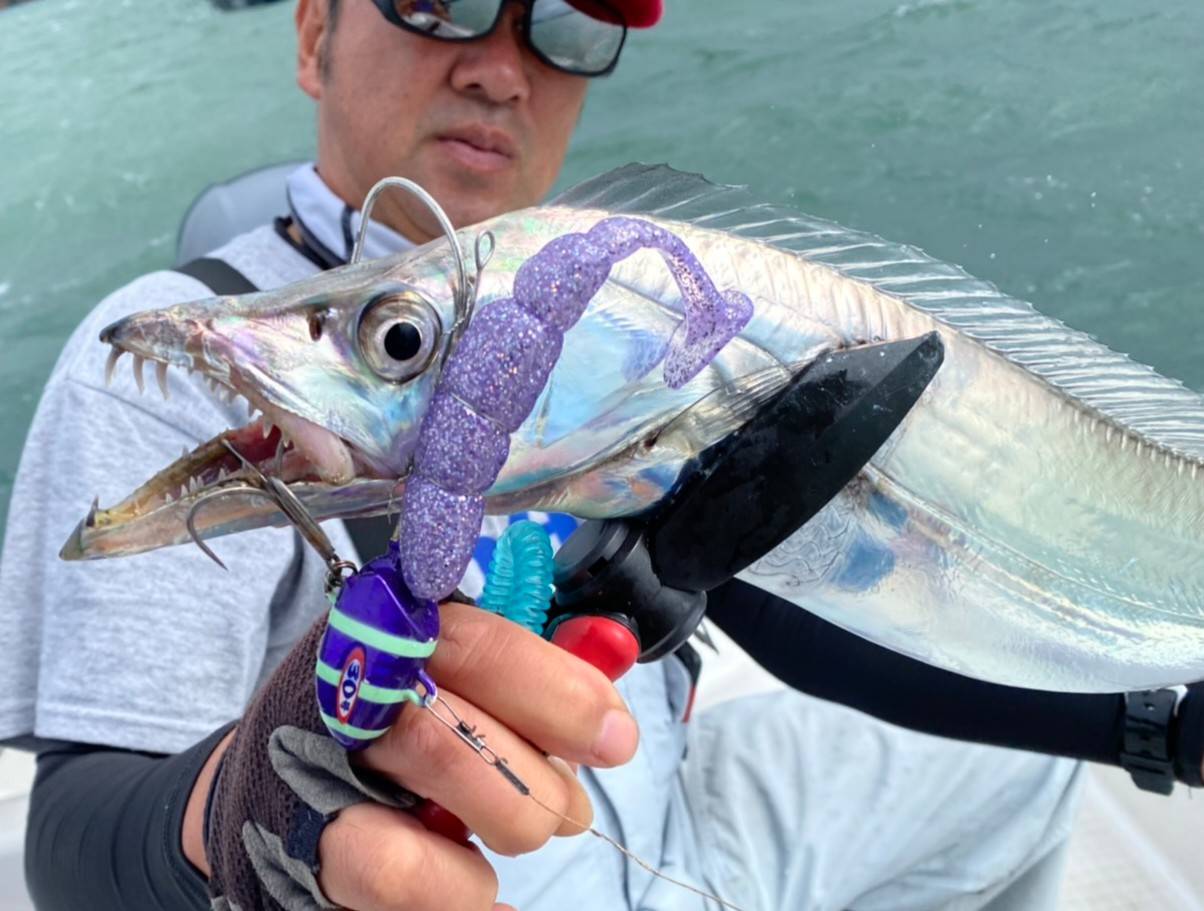 Baitbreath T T Shad4 8 タチウオテンヤ 釣れてます タチウオテンヤに合うボリュームのワームです 是非 お試しください タチウオゲーム サーベルゲーム ボートタチウオ ベイトブレス ティーティーシャッド ｂａｉｔｂｒｅａｔｈ タチウオ
