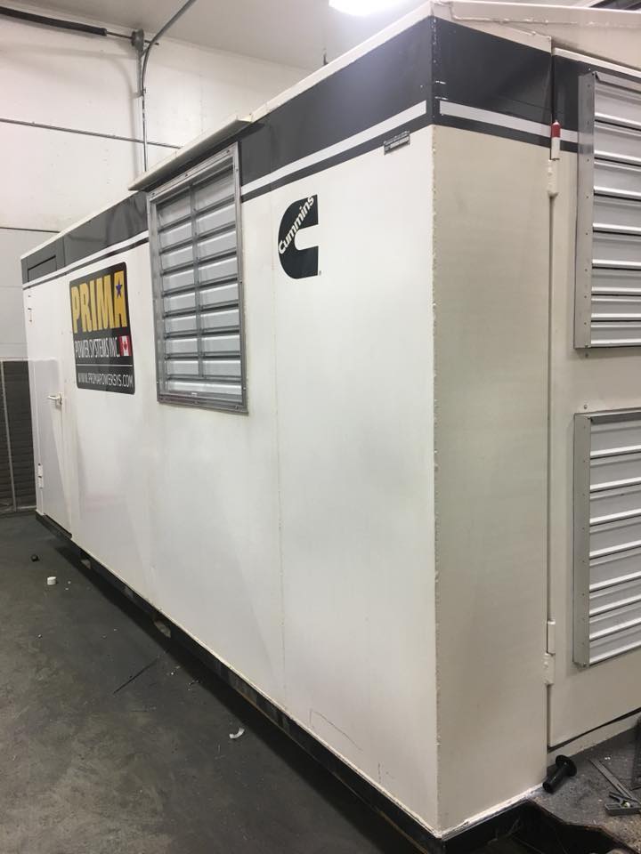 Primapowersys's tweet photo. PRIMA supplies gen-set enclosures that are specifically designed for weather protection and sound sound attenuation.
#gensets #enclosures #generatorhousing #generators #soundattenuated #containers #quietgenerators #dieselgenerator #generatorenclosures #cummins https://t.co/8kFZDOYXBY