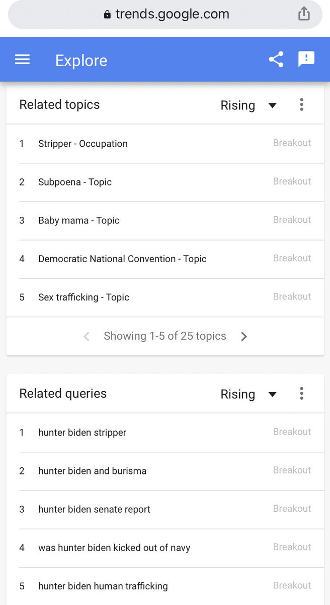 The American public is seriously underprepared for the misinformation that will come up about Hunter Biden in Tuesday’s debate. Searches related to HB are nearing an all time high, where related queries are very suspicious. 