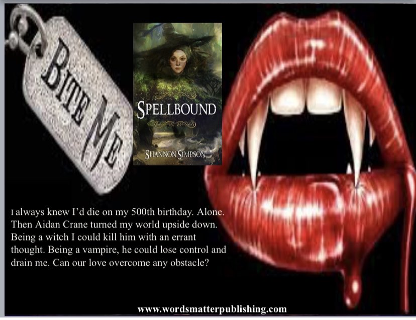 shaspellbound's tweet photo. #wordsmatterpublishing #wmpauthor #authorlife #witchesofinstagram🔮🌙 #witches #vampires #vampiresofinstagram #bestfriends #ghosts #mysticmanor #enchantedwillows #ashlieandaiden #spellbound #enchanted #shannonsimpson https://t.co/zjrsVQa1fL
