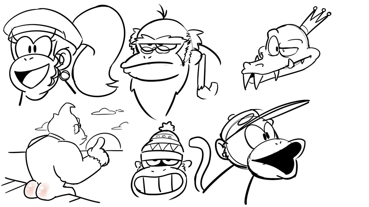 Had a good stream with as much donkey kong drawings as I could think of thanks