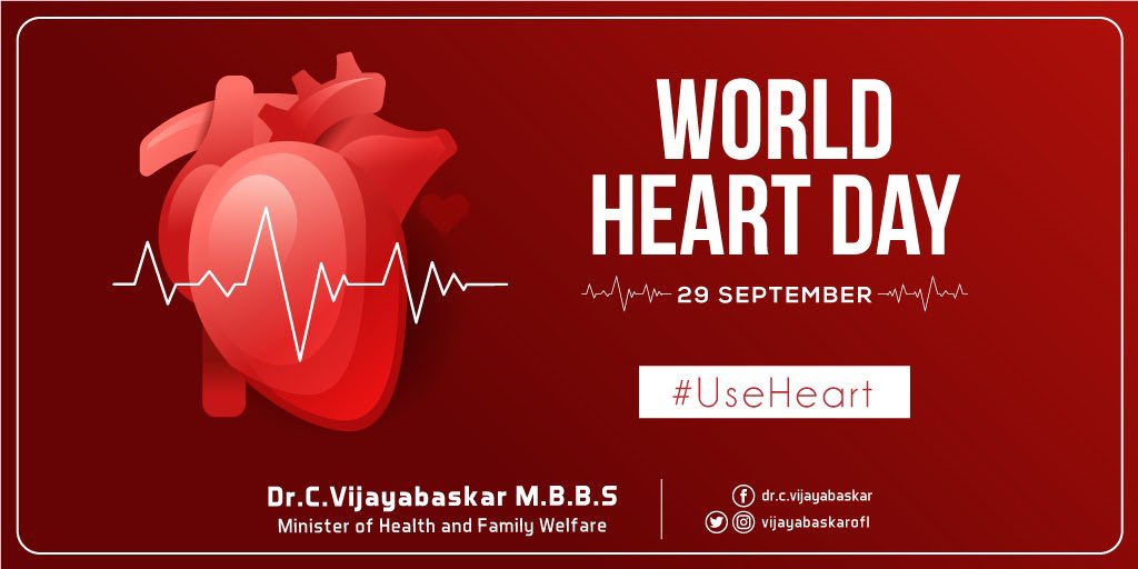 On the #WorldHeartDay,pledge to take care of your heart to prevent cardiovascular disease.Lead a healthy lifestyle w/ regular exercise &amp;  health checkup with tests for CVD like blood pressure &amp; cholesterol at regular intervals.Take care of your heart &amp; health. #worldheartday2020