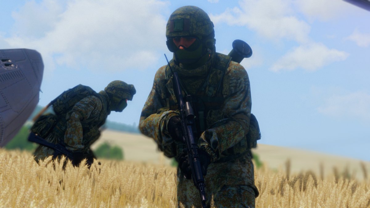 NotEclipse20's tweet image. All of the New CUP camos for the Russians are fantastic!

#Arma3 #VirtualPhotography