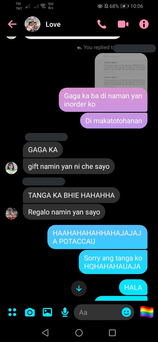 And this is when u see how stupid I am. GRABE!!!! Imagine how frustrated they are and how stupid I am HAHAHAHAHAHAHAHAHA di talaga ako naniniwala na may paregalo sila. Shuta! Ang tanga ko lang sa part na 2 hahahahaha