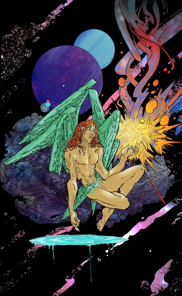 mm_mmm's tweet photo. Recent personal work. putting these in as pinups in Plastic Souls #2 print edition in the next couple months. Sorry so slow! #makingcomics #plasticsouls #artistsontwitter #mikemcghee https://t.co/Mxl1MccNqa