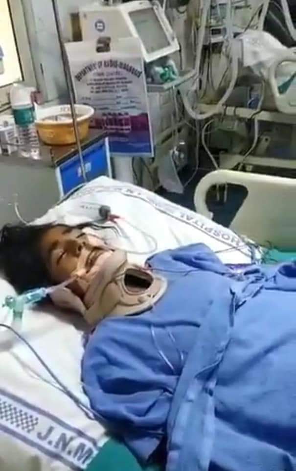 A 19-year-old girl was brutally gang-raped like Nirbhaya in UP Hathras by 4 Rapists. Her tongue was cut off. Her spinal cord and neck were damaged. 
Please, hangout all rapists.
#RIPManishaValmiki
#JusticeForManishaValmiki
<a href="/myogiadityanath/">Yogi Adityanath</a>