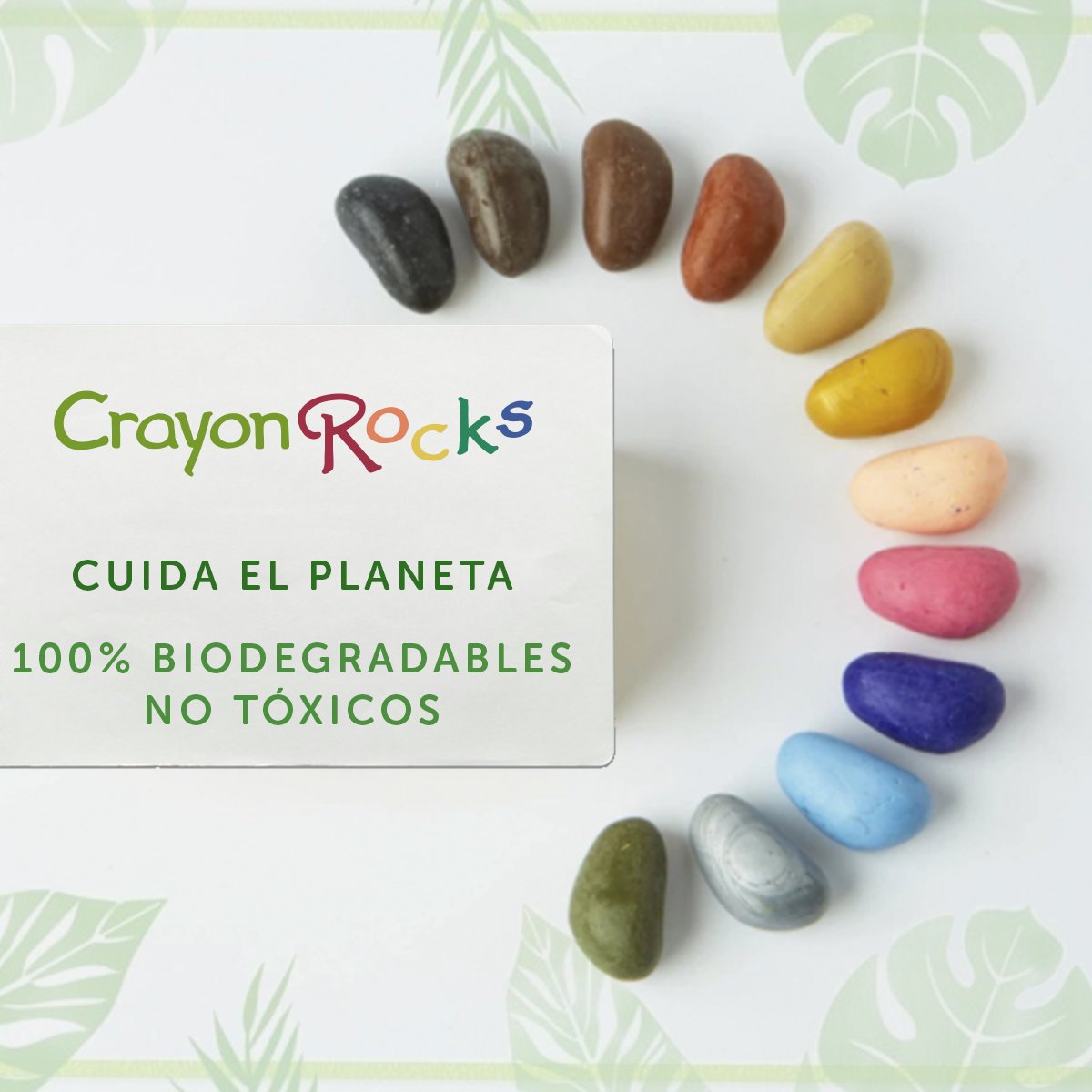 CrayonMexico's tweet photo. ¡Los únicos #crayones que no contaminan! ☘️

Cuidemos el planeta #niños #crayonrocks #educación #arte #maternidad #paternidad #desarrollo #infancia #homeschooling #schools #Escritura https://t.co/Ca7eFn8ZM1