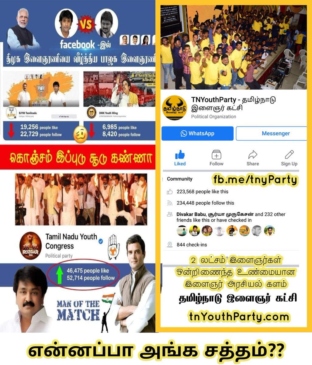 TNYParty's tweet photo. இருளில் ஏற்றப்பட்ட விளக்குதான் இருளை போக்கும், #தமிழ்நாடு_இளைஞர்_கட்சி என்ற புரட்சி விளக்கு ஏற்றப்பட்டது.அதிகாரம், ஊழல்,அடக்குமுறை என்னும் இருளை விளைவித்த இந்த கட்சிகளை வெளிச்சத்துக்கு கொண்டுவரும் போராளிகள்.
#Time4YouthPolitics
#TNYouthParty
#Mission2022
#FreedomFight2.0 https://t.co/1bJ6KH5W6E