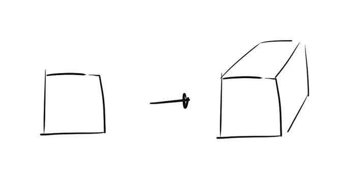 小学生の時に友達から四角に線を足すだけて立体に見えるって教えてもらったのが絵の気付きの一番最初だと思う。気付きを繰り返して画力は向上するんだよね>RT 