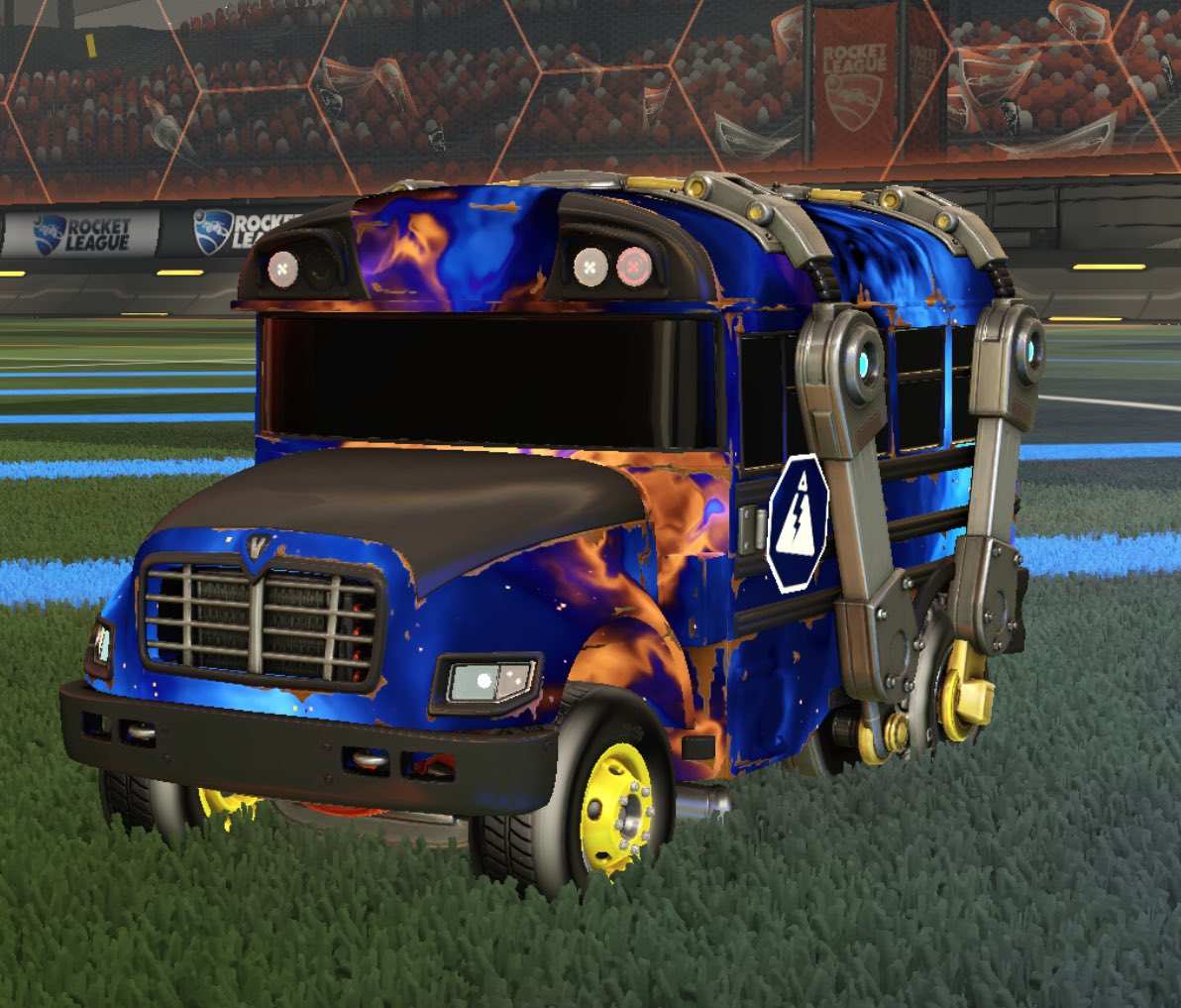 RocketBeast2's tweet photo. Got the Battle Bus on Rocket League what’s everyone’s thoughts on it? 

#fortnite #battlebus #challenges #rocketleague #livestreamer #twitch #rlcs #fortnitegameplay #fortniteesports #fortnitebattlebus #bus #car #rocketleaguebattlebus #rl #esports #casual #competitive #newcars https://t.co/BiuRONlUMj