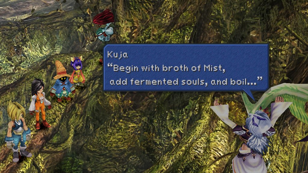 The Mist is made of souls, Kuja, you're not very good at metaphor