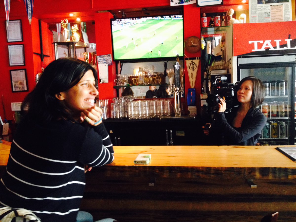 A moment of levity on-set with co-director Attiya Khan and cinematographer Iris Ng. Even while making a film about a difficult topic like #domesticviolence, this powerhouse team of women helped each other find joy. #TBT