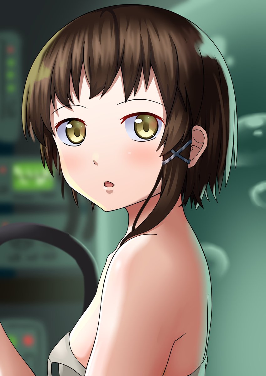 ふかざけのイラスト これは2次創作です Serial Experiments Lainより岩倉玲音ちゃん