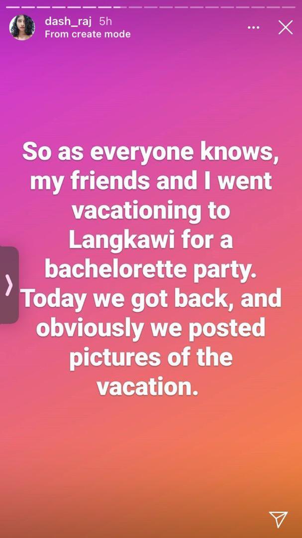 a friend of my friend and her friends went to Langkawi over the weekend for a bachelorette party. Yesterday when they came home, they posted pics of the holiday ofc and suddenly find out that their pictures hve been circulating among men in a group.