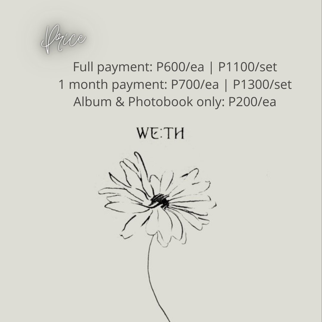 [Pls. RT] PHILIPPINE GROUP ORDER FOR  #PENTAGON  #WE_TH   Pls. see form link for details Purchase is from MakestarFULL PAYMENT:  https://forms.gle/PEWN1BprjTVUMqwTADOWNPAYMENT: https://forms.gle/uwKHqCmvpN5vsrBWADM me for BULK: 10 ALBUMS = P5,000 + LSF @CUBE_PTG  #펜타곤