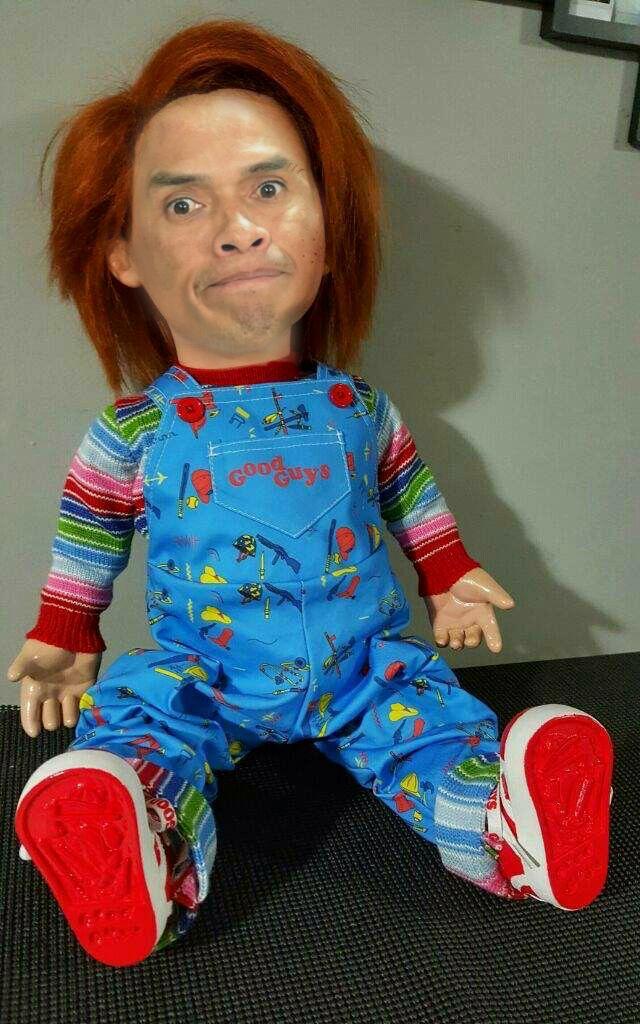 ElbertGohn's tweet image. Jajaja..pobre Chucky.