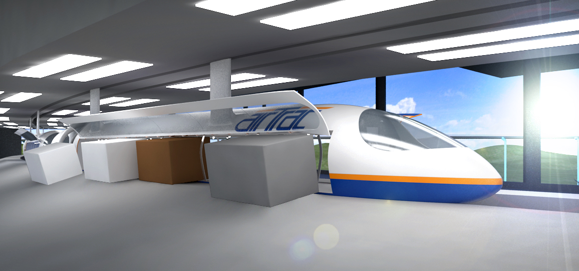 The economy needs reliable and cost-effective transportation to connect supply chains and move goods efficiently. With a low cost to build, large carrying capacity, high speeds, and the ability to operate above traffic congestion, AirTrac provides just that.