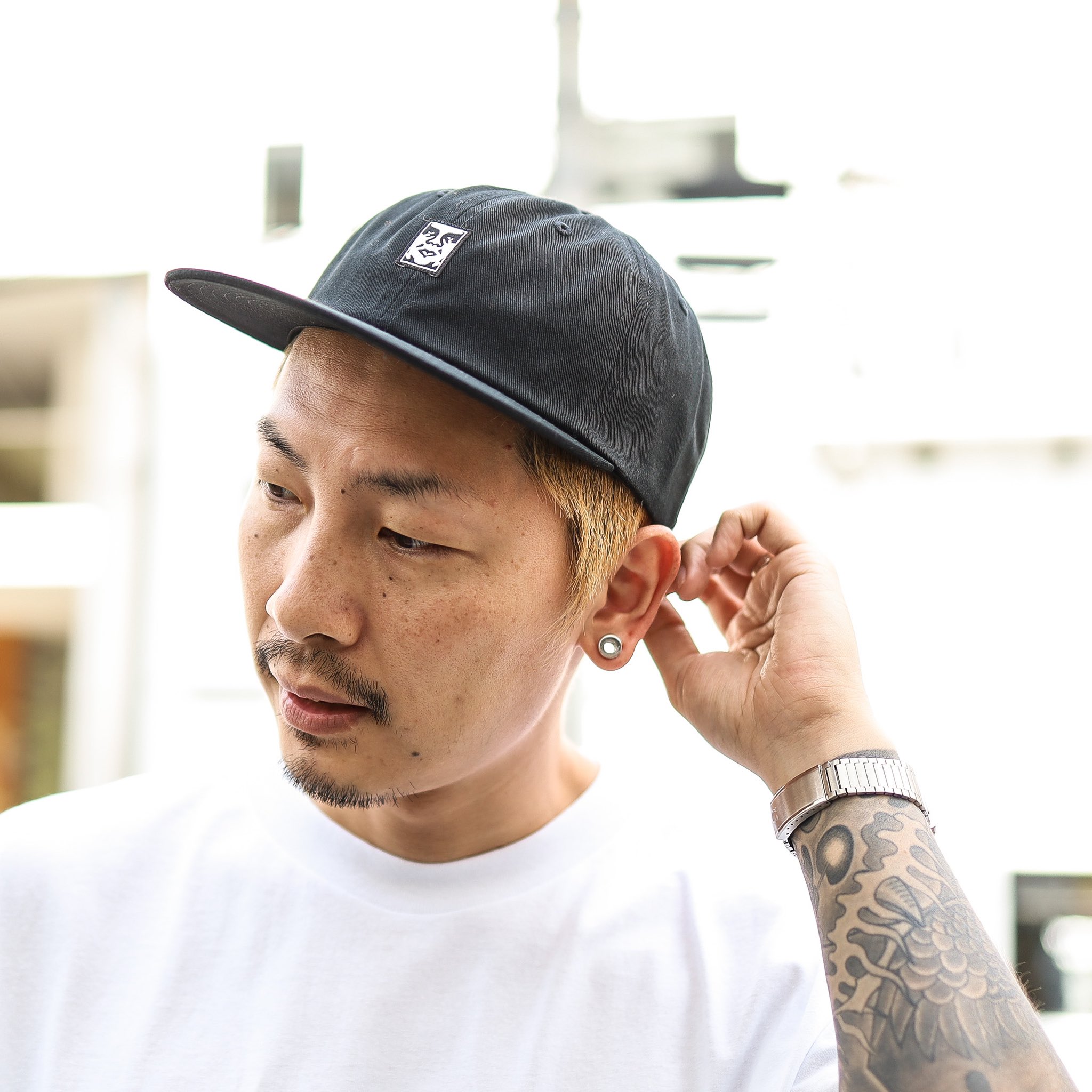 ★OBEY/オベイ★Icon Patch Panel Strapback Hat帽子関税込★ セール】OBEY ICON PATCH STRAPBACK / オベイ（キャップ）｜OBEY