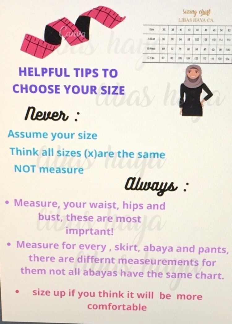 LibasCa's tweet photo. #onlineshopping #online #shopping #sizes #measurements Shopping tips#1 https://t.co/z6lo4NBzUj