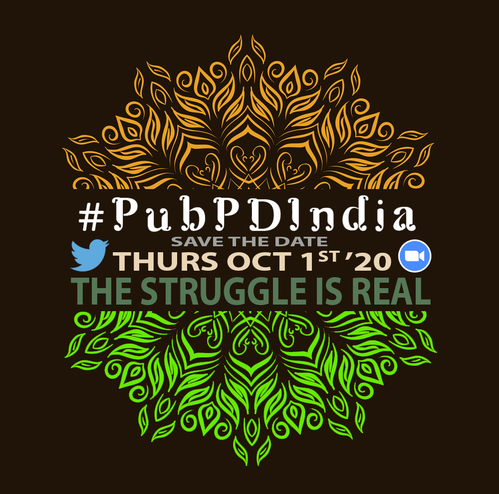 devikadatta15's tweet image. Folks in India! Looking forward for you to join us on 1st October. 8 pm IST.PLease fill the Google Form below &amp;amp; you are all set. Please tag people! 
forms.gle/YVFKbkECdCrFfq… 
#PubPDIndia
@kirtidakale @abhimanyudg77 @vandysays @MathewBhavna @dhatravada @Shailjajdatt @Kapoor_Divya_