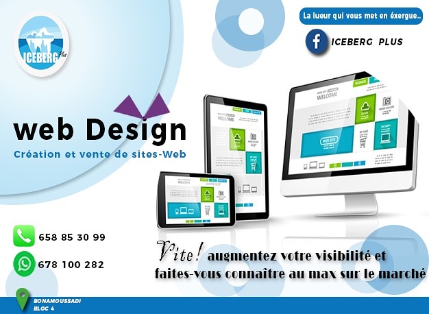 IcebergPlus's tweet photo. Venez faire vos sites internet et diverses applications à ICEBERG PLUS 

#Marketing #siteinternet 
#applications #Digital https://t.co/azDN9d1uW7