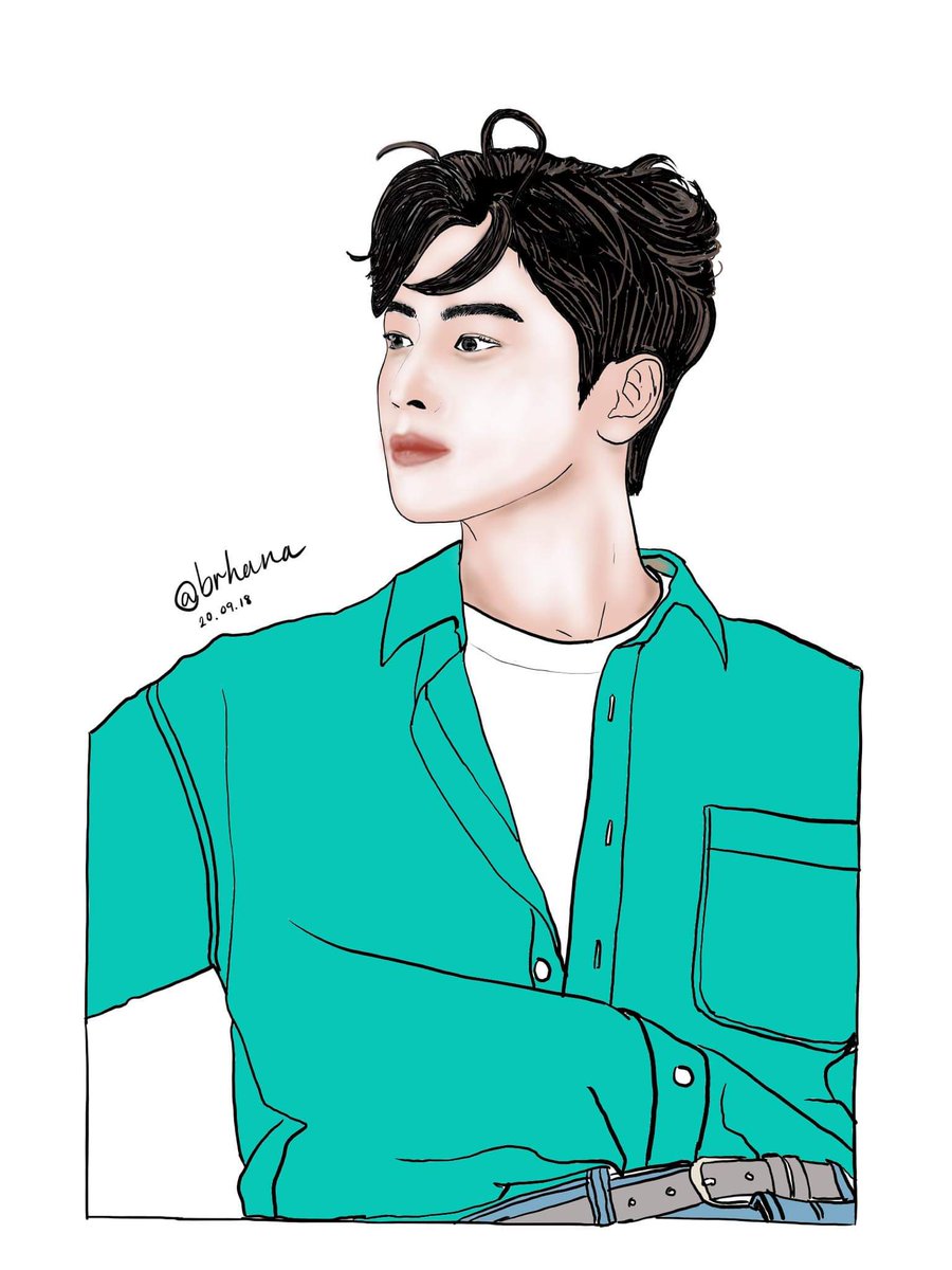 bussraTT's tweet photo. #차은우 
ไม่มีไร แค่ความใฝ่ฝัน ว่าสักวันจะวาดภาพเหมือนให้ได้ (เหมือนมั้ยนะ แต่ก็ว่ามีความคล้ายอยู่) ไม่ใช่ฝีมือหรอกนะ แต่มันคือความพยายามล้วนๆ https://t.co/4rlbHRUxT0