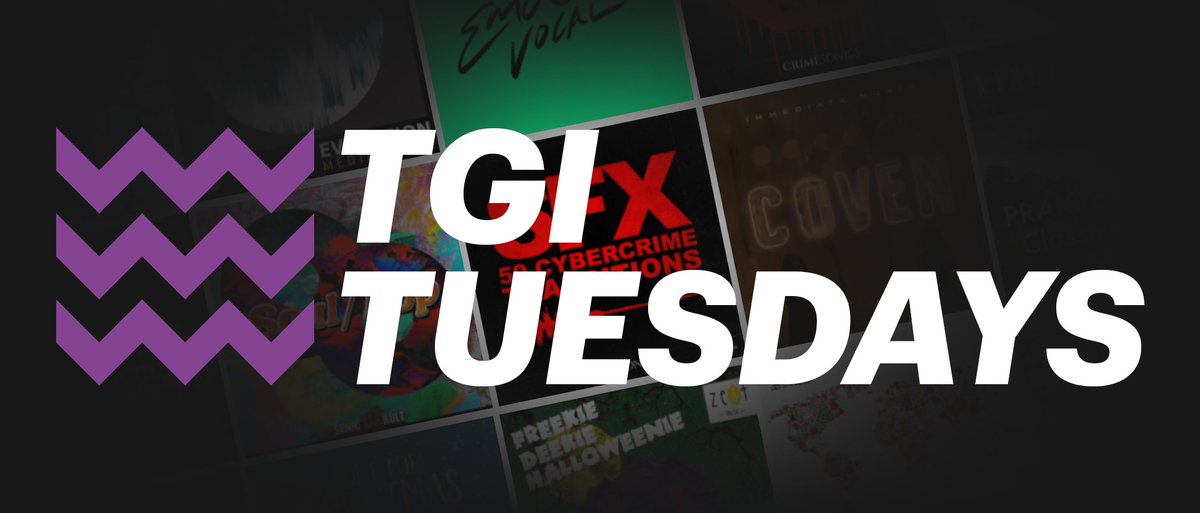 BMGPM_UK's tweet photo. Here it is, one of the best dates in the BMGPM calendar... TGI TUESDAYS!
💃🕺🏾

Plenty of new music today from the likes of @CrimeSonics, @EvoMediaMusic, @thehomeofhappy, @Kingdom2Music and many more...

Listen to the new releases in full now:
https://t.co/LDQo0dH4gO

#TGITuesday https://t.co/LMTtl4gNrY