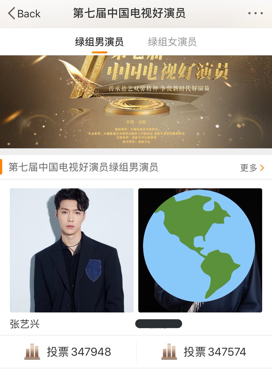 中国电视好演员hashtag