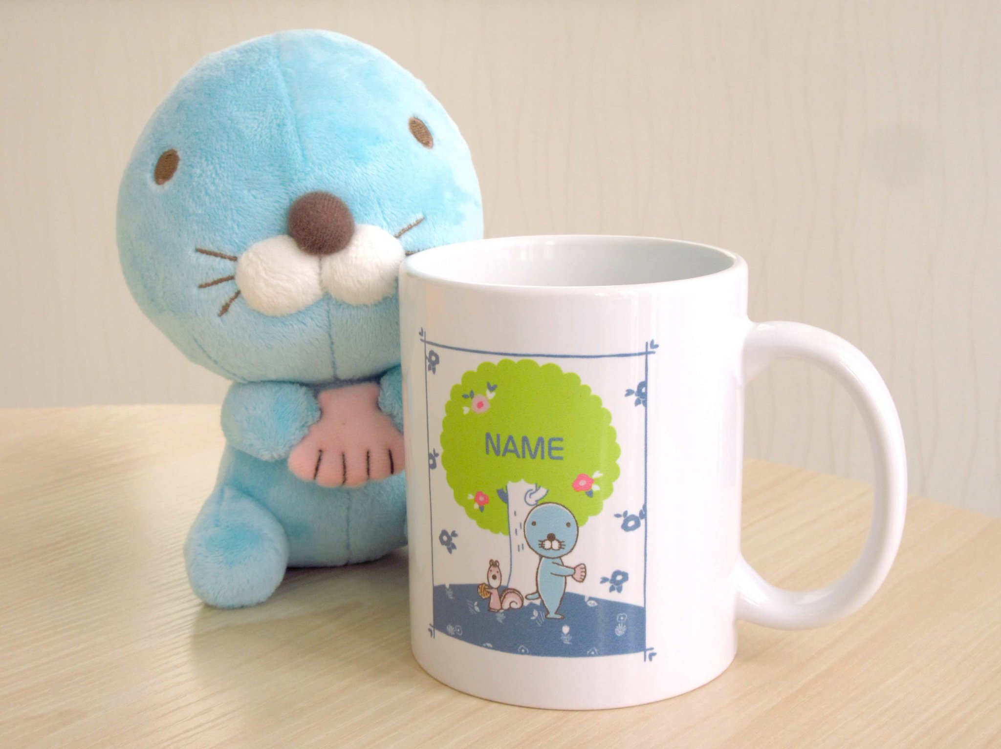 ぼのぼの公式オンラインショップ ぼのグッズのこと ぼのグッズのこと おすすめ ぼのぼの お名前マグカップ 肌寒い日も多くなってきました ぼのぼのマグカップと温かい飲み物でホッとしませんか Name 部分にお好きな文字 8