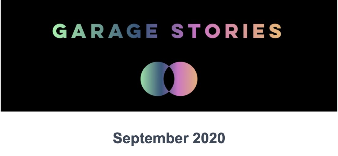 Garage Stories tweet media