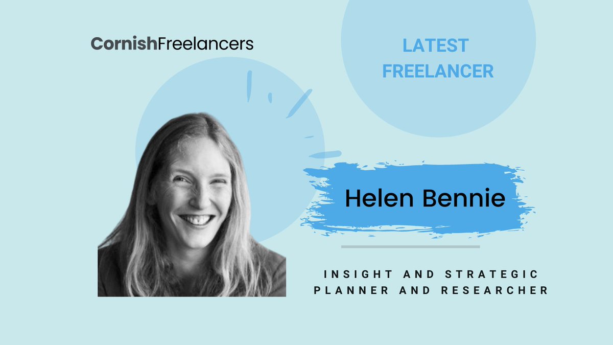 Are you in need of some consumer research to better understand your markets needs or to help inform future product development?
If so, check out Helen who's worked with major brand owners like Unilever, Pepsico, Samsung and hire her today here; buff.ly/34nNlyj