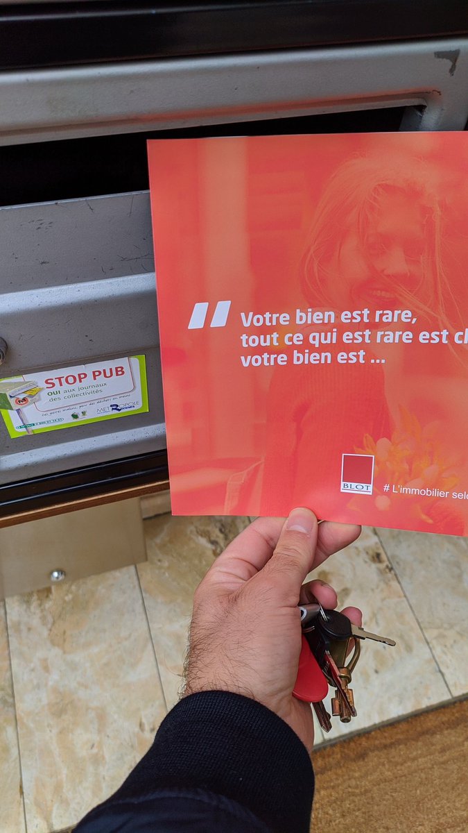 Vous ne savez pas lire <a href="/blotimmobilier/">blot immobilier</a> ??? Ça commence à bien faire cet irrespect de la part des promoteurs et agences immo. #stoppub <a href="/rennesmetropole/">rennesmetropole</a>