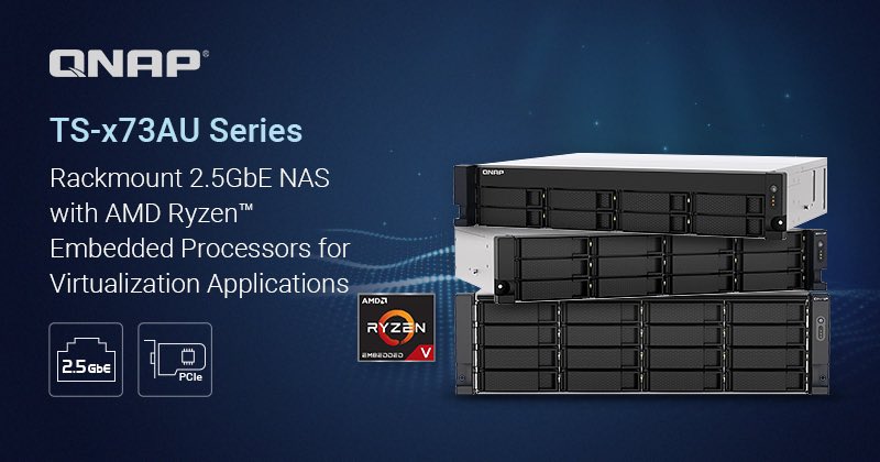 jmramirez's tweet photo. Los dos últimos lanzamientos de @QNAPEspana dan vértigo! Mirad que “bichos” más interesantes. El tema #QuTS con #ZFS poco a poco va ganando terreno y eso es genial!😻
👉🏼https://t.co/8cWCZwz0m0
👉🏼https://t.co/GnBk9Kz08z https://t.co/Anl5XrQSki