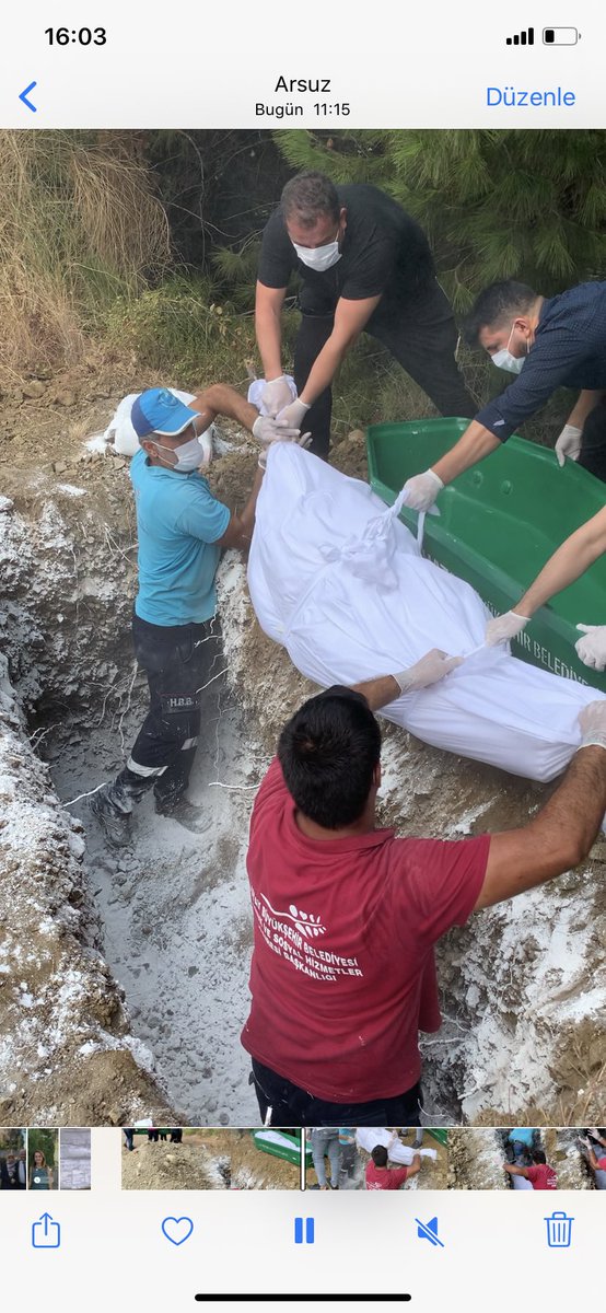 Covid 19 ile kaybettiğimiz ağabeyimin önlemler altındaki sorumsuzca defni ; Hatay Büyükşehir Belediyesinin mükemmel hizmeti