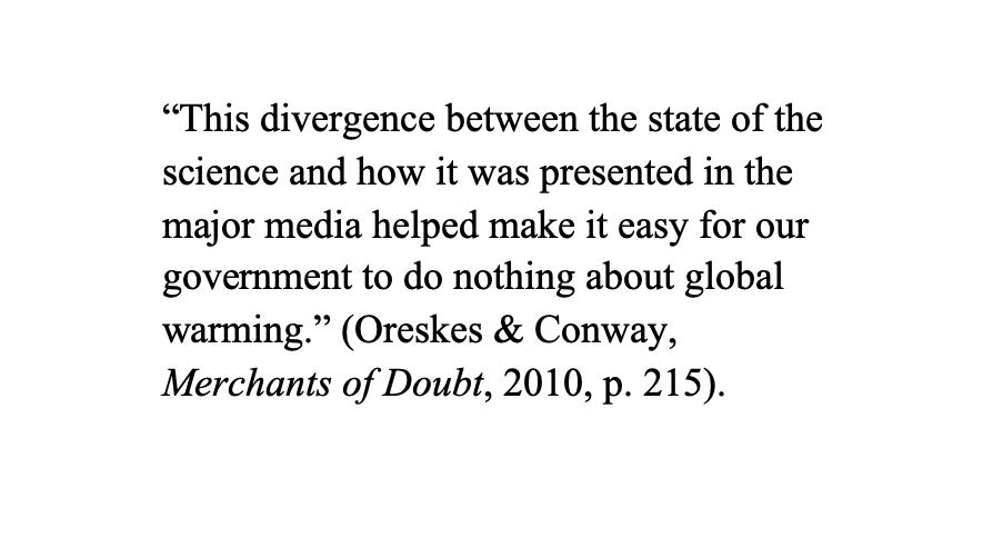 Finally, a concerted, systematic effort was made to cast doubt on climate science, and in particular on  @IPCC_CH  #ClimateModelling. The objective was to make it appear as if there was doubts where there was none — and it worked.  #ClimateChangeIsReal  #ClimateChangeHoax (6/8).