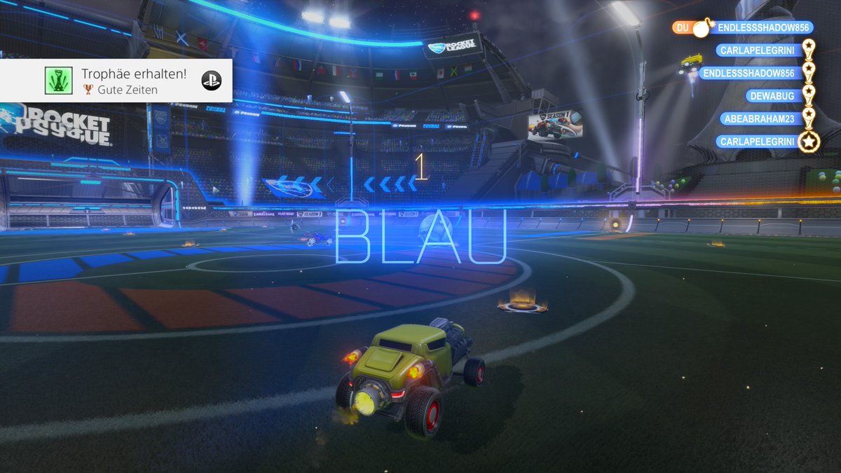 woozy1983's tweet photo. Rocket League®
Gute Zeiten (Bronze)
Gehe zum Feld der Champions und schließe ein Onlinespiel ab #PS4share https://t.co/8BESfWwLwX