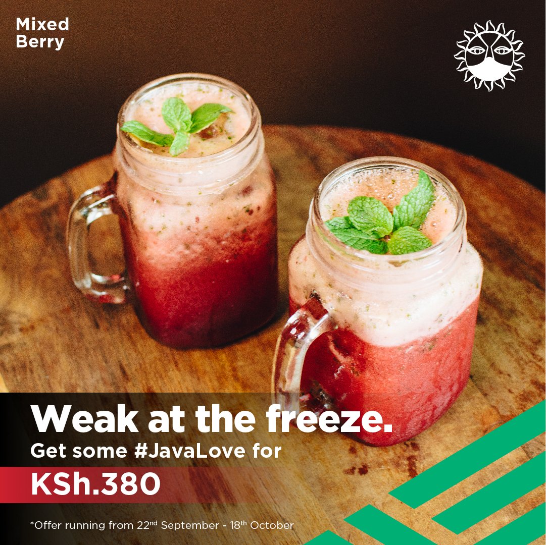 javahouseafrica's tweet image. What better way to beat the heat than with the brand new Mixed Berry 🍓 🍇 slushy? Which by the way is already a guest favourite. Have you tried it yet? Available now across all Java branches, food apps and our website: order.javahouseafrica.com at Ksh. 380
#JavaLove #JavaSlushies